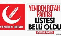 Yeniden Refah Partisi Manisa Milletvekili adayları açıklandı