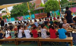 Zehra Muhittin Kavaklı Anaokulu öğrencileri, mangal keyfi yaptı
