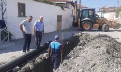 Dereköy Mahallesinde Kanalizasyon Hattı Yenileniyor