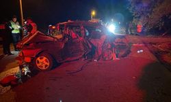 Akhisar'ın Karasonya Mahallesinde feci kaza: 1 ölü 3 yaralı!