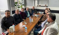Fatih Füzün, MHP İlçe Başkanı ve Ülkü Ocakları Başkanı ile buluştu