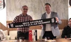 Besim Dutlulu; 1903 Akhisar Beşiktaşlılar Derneği'ne ziyaret etti