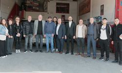İYİ Parti Akhisar Belediye Başkan Adayı Hüseyin Ali Doğan, Sanayi esnafıyla buluştu