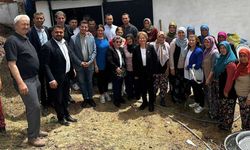 CHP Akhisar İlçe Başkanlığı Köy Hayırlarına Katılımını Sürdürüyor