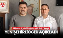 Akhisar İlçe Milli Eğitim Müdürü Mükremin Karasu oldu!