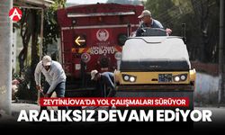 Zeytinliova'da yol onarım çalışmaları sürüyor