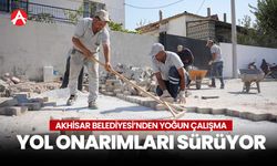 Akhisar Belediyesi'nden yoğun çalışma:  Yol Onarımları ve Altyapı İyileştirmeleri Devam Ediyor