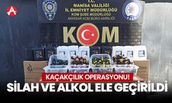 Akhisar’da Kaçakçılık Operasyonu: Etil Alkol ve Silah Ele Geçirildi