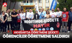 Akhisar'da öğretmene şiddet! Öğrenciler saldırdı!