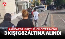 Akhisar’da Uyuşturucu Operasyonu: 3 Şüpheli Gözaltında