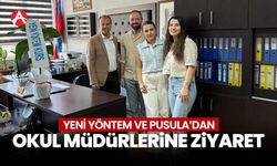 Yeni Yöntem ve Pusula Kurs Merkezi'nden Okul Müdürlerine Nezaket Ziyareti