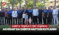 Akhisar'da Zabıta Haftası Kutlandı