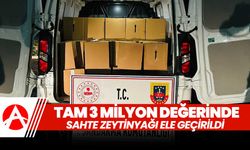 3 Milyon TL Değerinde Sahte Zeytinyağı Ele Geçirildi