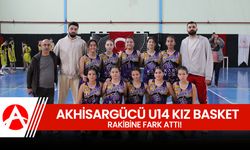 Akhisargücü U14 Kız Basketbol Takımı Fark Attı: 50-22