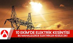 Akhisar’da 10 Ekim’de Planlı Elektrik Kesintileri