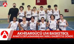 Akhisargücü U14 Basketbol Takımı Ahmetli Deplasmanından Farklı Galibiyetle Döndü: 40-81