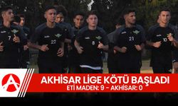 Akhisarspor Sezona Ağır Yenilgiyle Başladı: ETİ Maden Etispor'dan 9-0'lık Fark