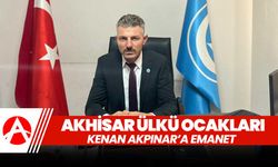 Akhisar’da Ülkü Ocakları İlçe Başkanı Kenan Akpınar oldu