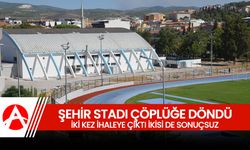 Akhisar Şehir Stadı Çöplüğe Döndü