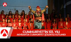 Akhisar'da Cumhuriyet'in 101. Yılı “Cumhuriyet Şöleni” İle Coşkuyla Kutlandı