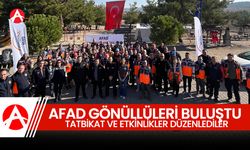 AFAD Gönüllüleri Manisa’da Buluştu