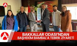 Bakkallar Odası’ndan Akhisar Devlet Hastanesi’ne Tebrik Ziyareti