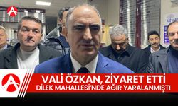 Vali Özkan, Yaralı Jandarma Personelini Hastanede Ziyaret Etti