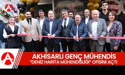 Akhisarlı Genç Mühendis Deniz Aras, "Deniz Harita Mühendisliği" Ofisini Hizmete Açtı