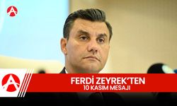 Manisa Büyükşehir Belediye Başkanı Ferdi Zeyrek’ten 10 Kasım Atatürk’ü Anma Günü Mesajı