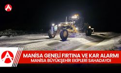 Fırtına ve Yağış Alarmı: Büyükşehir Belediyesi Sahadaydı