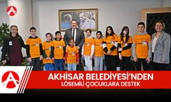 Akhisar Belediyesi'nden Lösemili Çocuklara Destek