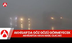 Akhisar’da Sisli Sabahlar ve Parçalı Bulutlu Gökyüzü Bekleniyor