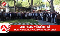 Akhisar Yörükleri Muhtarlarla Birlikte Dayanışma Kahvaltısında Buluştu