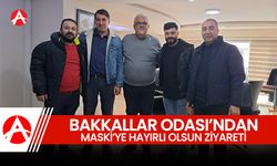 Akhisar Bakkallar Odası’ndan MASKİ'ye hayırlı olsun ziyareti