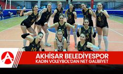 Akhisar Belediye Kadın Voleybol Takımı'ndan Net Galibiyet