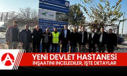 Sözcüer: Yeni Akhisar Devlet Hastanesi İnşaatı Hızla Devam Ediyor