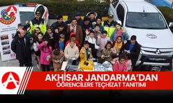 Akhisar Jandarma'dan Öğrencilere Bilgilendirme ve Teçhizat Tanıtımı