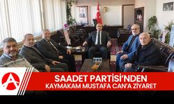 Saadet Partisi Akhisar İlçe Teşkilatı’ndan Kaymakam Mustafa Can’a Ziyaret