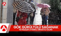 Meteorolojiden Gök Gürültülü Sağanak Yağış Uyarısı!