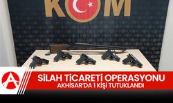 Akhisar’da Silah Ticareti Operasyonu: 1 Kişi Tutuklandı