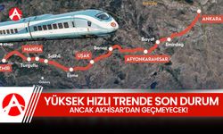 İzmir - Ankara Yüksek Hızlı Tren Hattı Akhisar'dan Geçmeyecek!