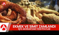 Akhisar'da ekmek ve simit zamlandı!