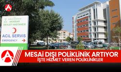 Kirazoğlu Devlet Hastanesi'nde Mesai Dışı Poliklinik Hizmetleri Artıyor