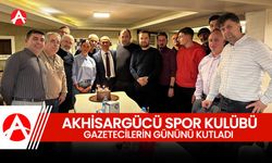 Akhisargücü Spor Kulübü’nden Gazetecilere Anlamlı Kutlama