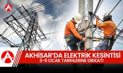 Akhisar'da birçok mahallede elektrik kesintisi yapılacak!