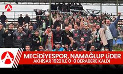 Mecidiyespor Namağlup Liderliğini Koruyor: Akhisar 1922 ile Golsüz Beraberlik