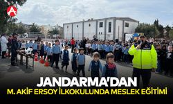 Jandarmadan Mehmet Akif Ersoy İlkokulu Öğrencilerine Meslek Tanıtım Etkinliği