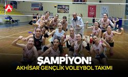 Şampiyon Akhisar Gençlik Voleybol Takımı!