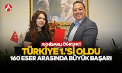 Akhisarlı Öğrenci Sena Gürsel’den Türkiye Birinciliği