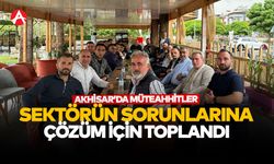 Akhisar Müteahhitler Derneği Sektörün Sorunlarına Çözüm İçin Toplandı